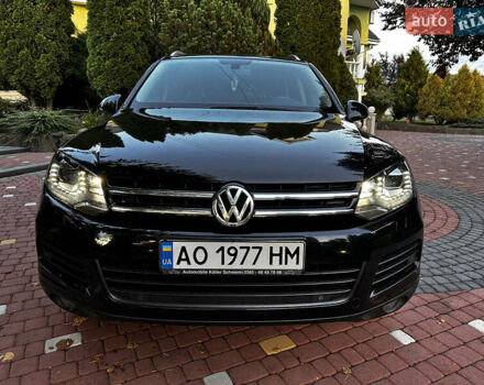 Черный Фольксваген Туарег, объемом двигателя 3 л и пробегом 310 тыс. км за 16500 $, фото 1 на Automoto.ua
