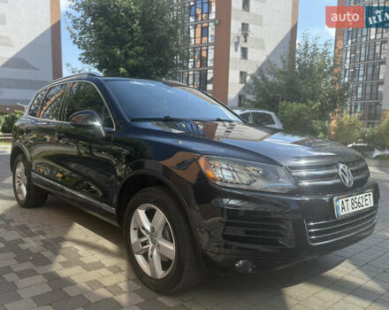 Черный Фольксваген Туарег, объемом двигателя 2.97 л и пробегом 280 тыс. км за 17500 $, фото 2 на Automoto.ua