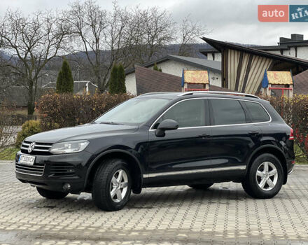 Черный Фольксваген Туарег, объемом двигателя 3 л и пробегом 159 тыс. км за 17500 $, фото 4 на Automoto.ua
