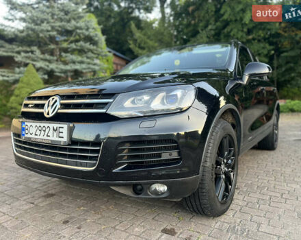 Черный Фольксваген Туарег, объемом двигателя 3 л и пробегом 310 тыс. км за 17500 $, фото 1 на Automoto.ua