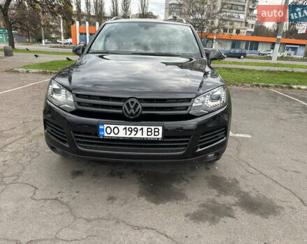 Черный Фольксваген Туарег, объемом двигателя 3 л и пробегом 310 тыс. км за 20800 $, фото 4 на Automoto.ua