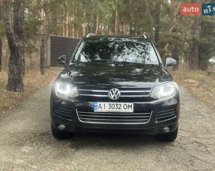 Черный Фольксваген Туарег, объемом двигателя 2.97 л и пробегом 256 тыс. км за 17900 $, фото 2 на Automoto.ua