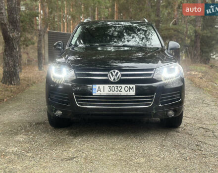 Черный Фольксваген Туарег, объемом двигателя 2.97 л и пробегом 256 тыс. км за 17900 $, фото 1 на Automoto.ua