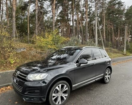 Черный Фольксваген Туарег, объемом двигателя 3 л и пробегом 163 тыс. км за 10000 $, фото 1 на Automoto.ua