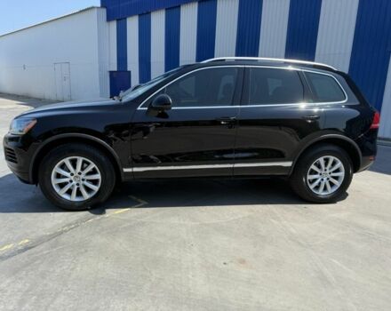 Черный Фольксваген Туарег, объемом двигателя 3 л и пробегом 315 тыс. км за 14850 $, фото 1 на Automoto.ua
