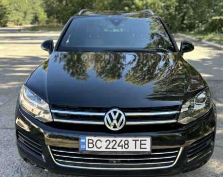 Черный Фольксваген Туарег, объемом двигателя 3 л и пробегом 357 тыс. км за 17700 $, фото 1 на Automoto.ua