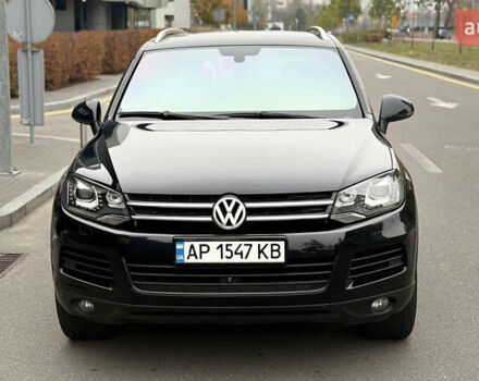 Черный Фольксваген Туарег, объемом двигателя 3 л и пробегом 220 тыс. км за 19700 $, фото 3 на Automoto.ua