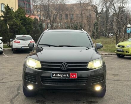 Черный Фольксваген Туарег, объемом двигателя 3 л и пробегом 308 тыс. км за 16490 $, фото 1 на Automoto.ua