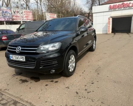 Черный Фольксваген Туарег, объемом двигателя 3 л и пробегом 330 тыс. км за 16200 $, фото 1 на Automoto.ua