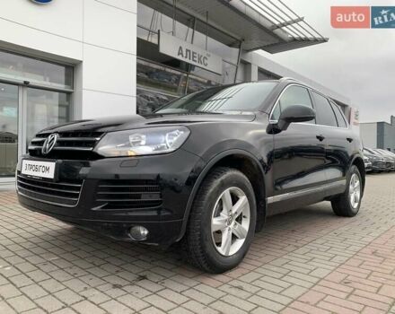 Черный Фольксваген Туарег, объемом двигателя 2.97 л и пробегом 198 тыс. км за 18000 $, фото 4 на Automoto.ua