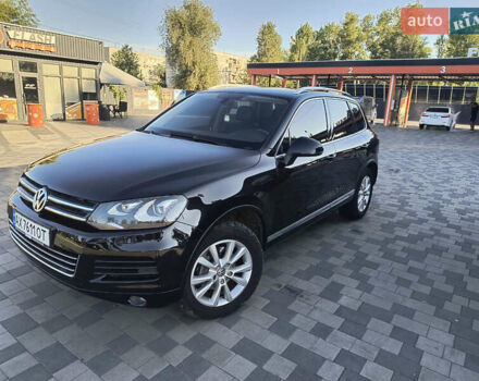 Черный Фольксваген Туарег, объемом двигателя 2.97 л и пробегом 206 тыс. км за 17800 $, фото 2 на Automoto.ua