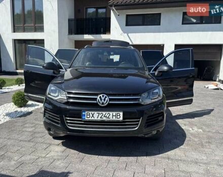 Черный Фольксваген Туарег, объемом двигателя 2.97 л и пробегом 273 тыс. км за 19300 $, фото 1 на Automoto.ua