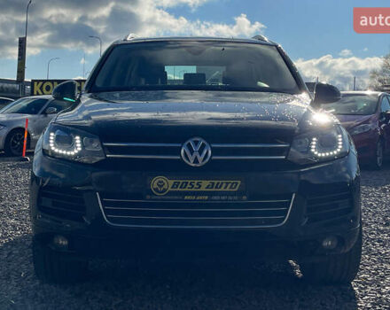 Черный Фольксваген Туарег, объемом двигателя 2.97 л и пробегом 183 тыс. км за 20750 $, фото 1 на Automoto.ua