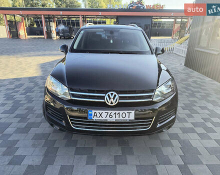 Черный Фольксваген Туарег, объемом двигателя 2.97 л и пробегом 206 тыс. км за 17800 $, фото 3 на Automoto.ua