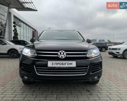 Черный Фольксваген Туарег, объемом двигателя 2.97 л и пробегом 198 тыс. км за 18000 $, фото 5 на Automoto.ua