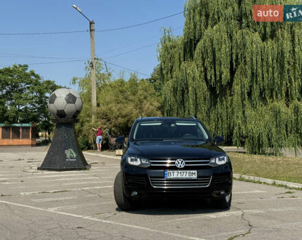 Черный Фольксваген Туарег, объемом двигателя 2.97 л и пробегом 160 тыс. км за 23500 $, фото 3 на Automoto.ua