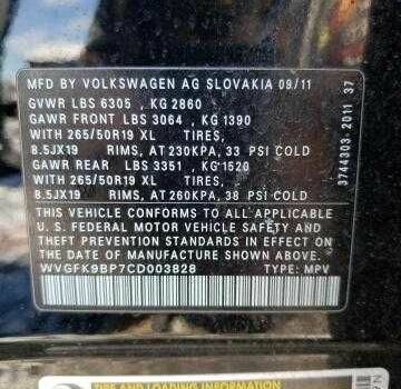 Чорний Фольксваген Туарег, об'ємом двигуна 3 л та пробігом 129 тис. км за 3000 $, фото 11 на Automoto.ua