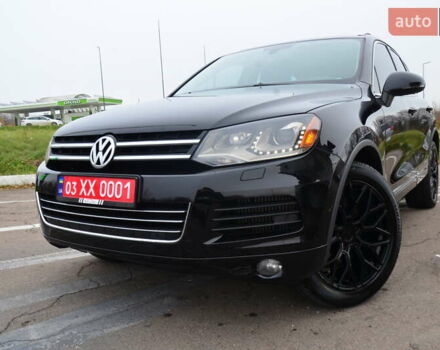 Черный Фольксваген Туарег, объемом двигателя 2.97 л и пробегом 267 тыс. км за 16450 $, фото 2 на Automoto.ua