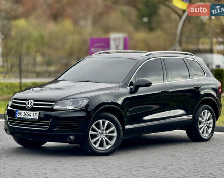 Черный Фольксваген Туарег, объемом двигателя 2.97 л и пробегом 310 тыс. км за 15200 $, фото 1 на Automoto.ua