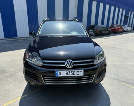 Черный Фольксваген Туарег, объемом двигателя 3 л и пробегом 315 тыс. км за 14850 $, фото 2 на Automoto.ua