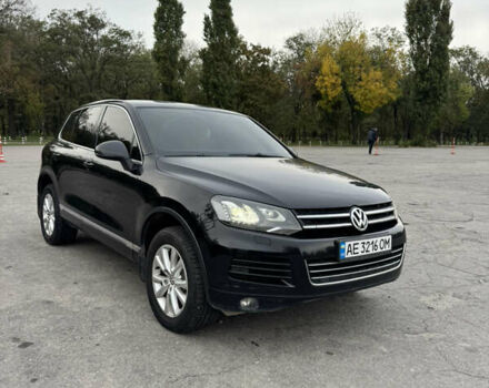 Черный Фольксваген Туарег, объемом двигателя 2.97 л и пробегом 160 тыс. км за 21000 $, фото 1 на Automoto.ua