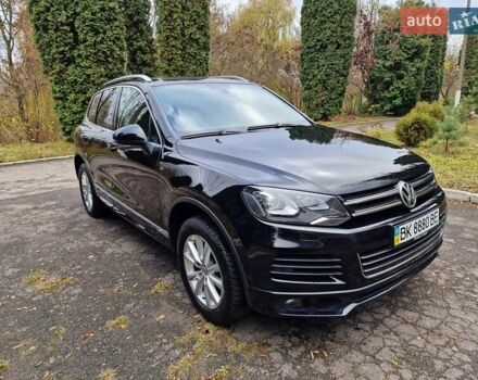 Черный Фольксваген Туарег, объемом двигателя 3 л и пробегом 209 тыс. км за 24999 $, фото 1 на Automoto.ua