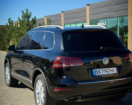 Черный Фольксваген Туарег, объемом двигателя 3 л и пробегом 213 тыс. км за 22300 $, фото 1 на Automoto.ua