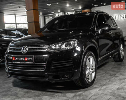 Чорний Фольксваген Туарег, об'ємом двигуна 2.97 л та пробігом 163 тис. км за 21900 $, фото 1 на Automoto.ua