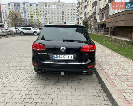 Черный Фольксваген Туарег, объемом двигателя 2.97 л и пробегом 210 тыс. км за 19500 $, фото 4 на Automoto.ua