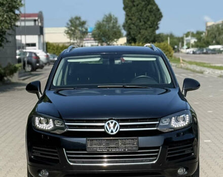 Черный Фольксваген Туарег, объемом двигателя 2.97 л и пробегом 240 тыс. км за 21500 $, фото 1 на Automoto.ua