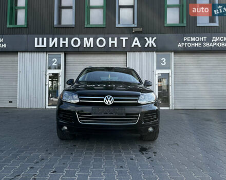 Черный Фольксваген Туарег, объемом двигателя 3 л и пробегом 240 тыс. км за 20000 $, фото 16 на Automoto.ua