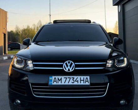 Черный Фольксваген Туарег, объемом двигателя 3 л и пробегом 270 тыс. км за 23200 $, фото 3 на Automoto.ua
