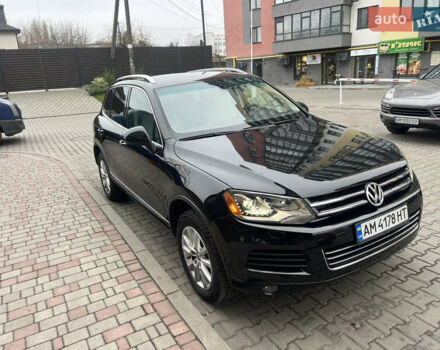 Черный Фольксваген Туарег, объемом двигателя 2.97 л и пробегом 210 тыс. км за 19500 $, фото 2 на Automoto.ua