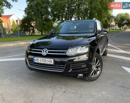 Черный Фольксваген Туарег, объемом двигателя 2.97 л и пробегом 185 тыс. км за 22999 $, фото 1 на Automoto.ua