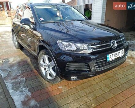 Черный Фольксваген Туарег, объемом двигателя 3.6 л и пробегом 146 тыс. км за 18000 $, фото 3 на Automoto.ua
