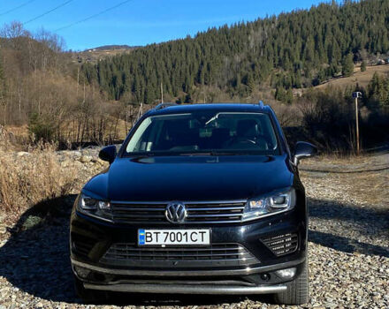 Черный Фольксваген Туарег, объемом двигателя 3 л и пробегом 208 тыс. км за 30500 $, фото 5 на Automoto.ua