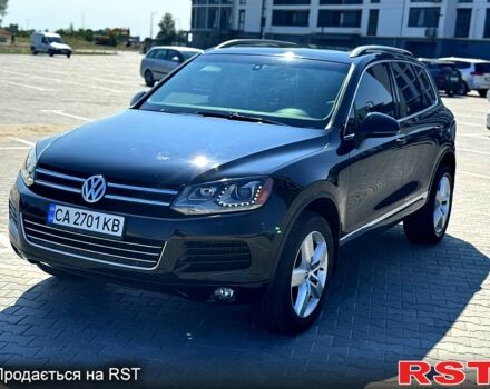 Черный Фольксваген Туарег, объемом двигателя 3 л и пробегом 184 тыс. км за 21800 $, фото 4 на Automoto.ua