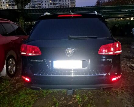 Черный Фольксваген Туарег, объемом двигателя 3 л и пробегом 227 тыс. км за 21000 $, фото 2 на Automoto.ua