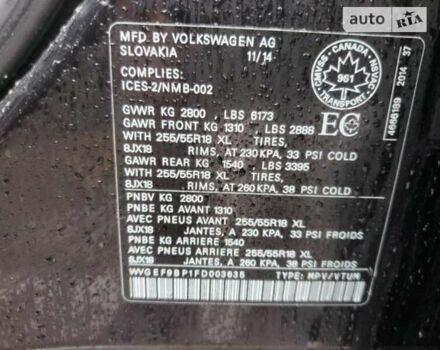 Чорний Фольксваген Туарег, об'ємом двигуна 3.6 л та пробігом 40 тис. км за 24000 $, фото 21 на Automoto.ua