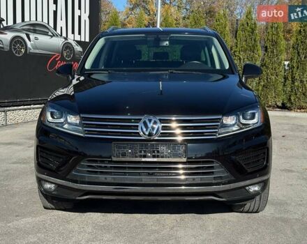 Черный Фольксваген Туарег, объемом двигателя 2.97 л и пробегом 199 тыс. км за 22000 $, фото 3 на Automoto.ua
