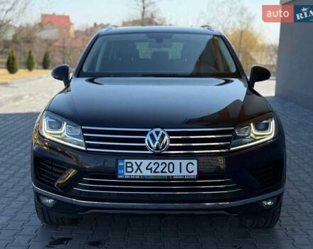 Черный Фольксваген Туарег, объемом двигателя 3 л и пробегом 130 тыс. км за 25500 $, фото 5 на Automoto.ua