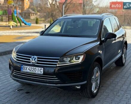 Черный Фольксваген Туарег, объемом двигателя 3 л и пробегом 130 тыс. км за 25500 $, фото 7 на Automoto.ua