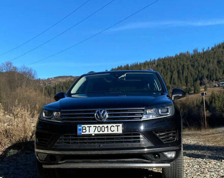 Черный Фольксваген Туарег, объемом двигателя 3 л и пробегом 208 тыс. км за 30500 $, фото 3 на Automoto.ua