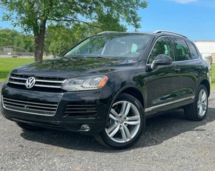 Черный Фольксваген Туарег, объемом двигателя 3 л и пробегом 87 тыс. км за 9000 $, фото 2 на Automoto.ua