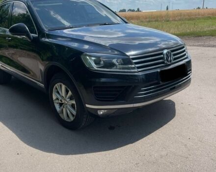 Чорний Фольксваген Туарег, об'ємом двигуна 3 л та пробігом 370 тис. км за 19500 $, фото 2 на Automoto.ua