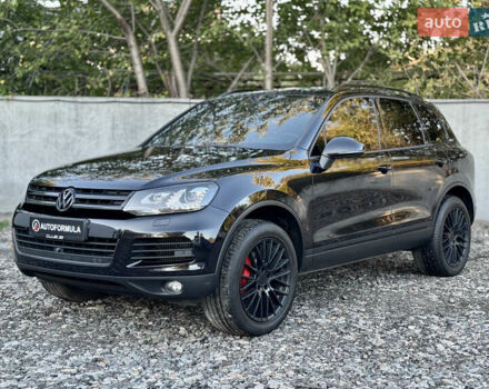 Черный Фольксваген Туарег, объемом двигателя 2.97 л и пробегом 268 тыс. км за 20990 $, фото 2 на Automoto.ua