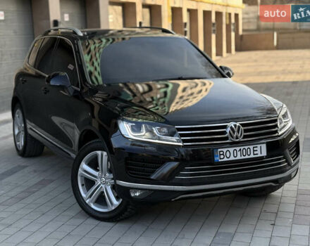 Чорний Фольксваген Туарег, об'ємом двигуна 2.97 л та пробігом 225 тис. км за 27500 $, фото 4 на Automoto.ua
