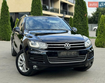 Черный Фольксваген Туарег, объемом двигателя 2.97 л и пробегом 150 тыс. км за 28500 $, фото 1 на Automoto.ua