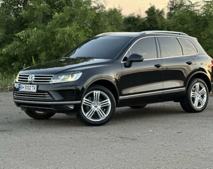 Черный Фольксваген Туарег, объемом двигателя 3 л и пробегом 269 тыс. км за 32500 $, фото 10 на Automoto.ua