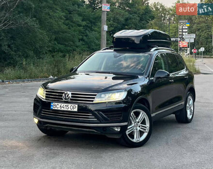 Черный Фольксваген Туарег, объемом двигателя 2.97 л и пробегом 242 тыс. км за 25900 $, фото 1 на Automoto.ua
